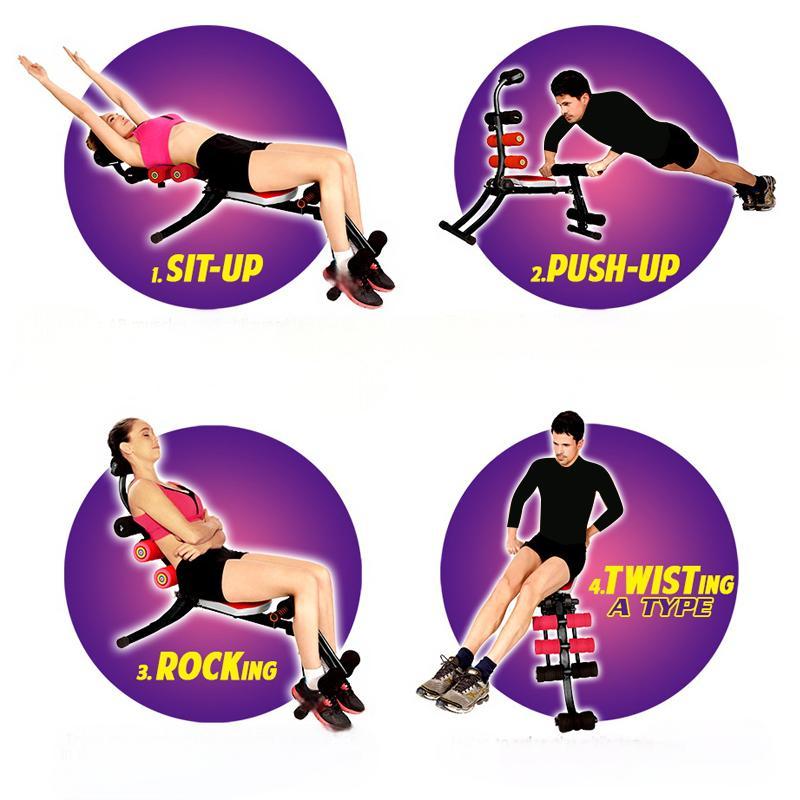 Ab Machine for Home Gym – Core Strength & Sit-Up Workout Equipment