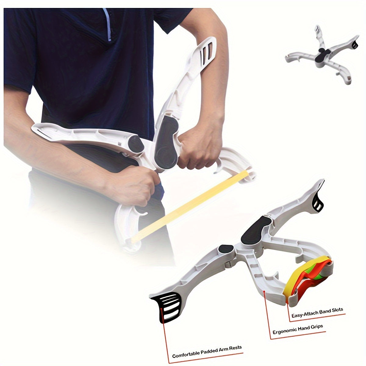 Durable ABS Arm Exercise Machine for Weight Loss & Muscle Gain