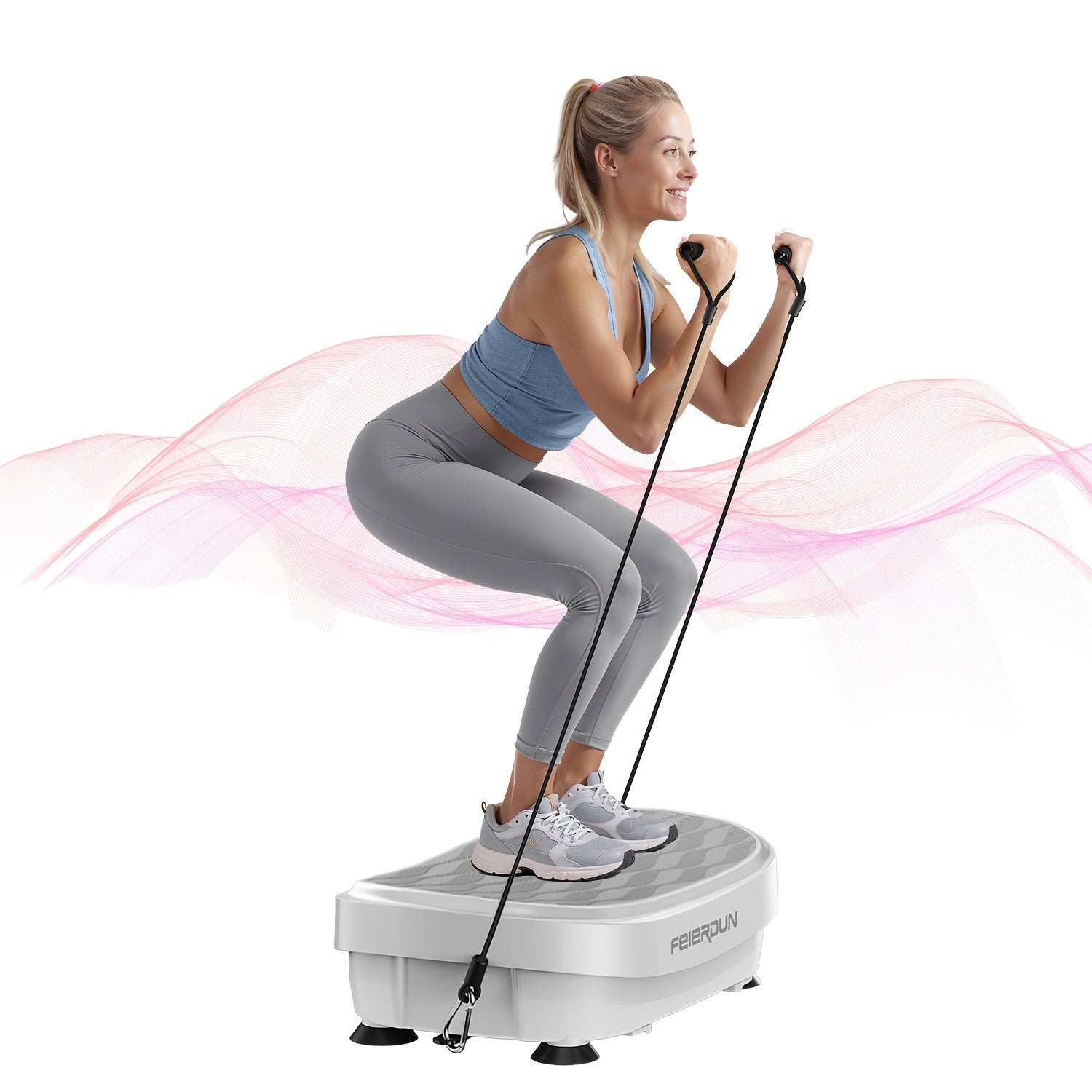 3D Vibration Plate Exercise Machine for Whole Body Workout | Home Gym