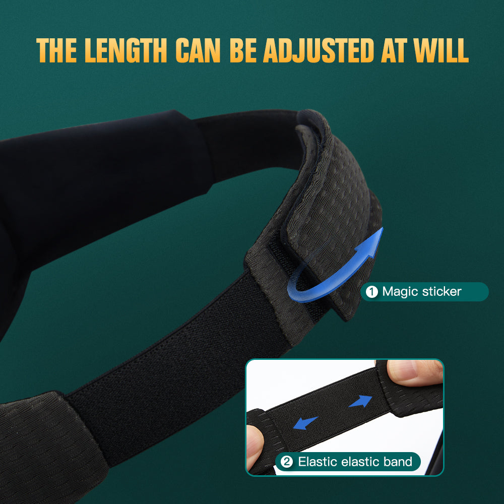 Adjustable strap with elastic band for 3D Sleeping Mask for comfortable fit