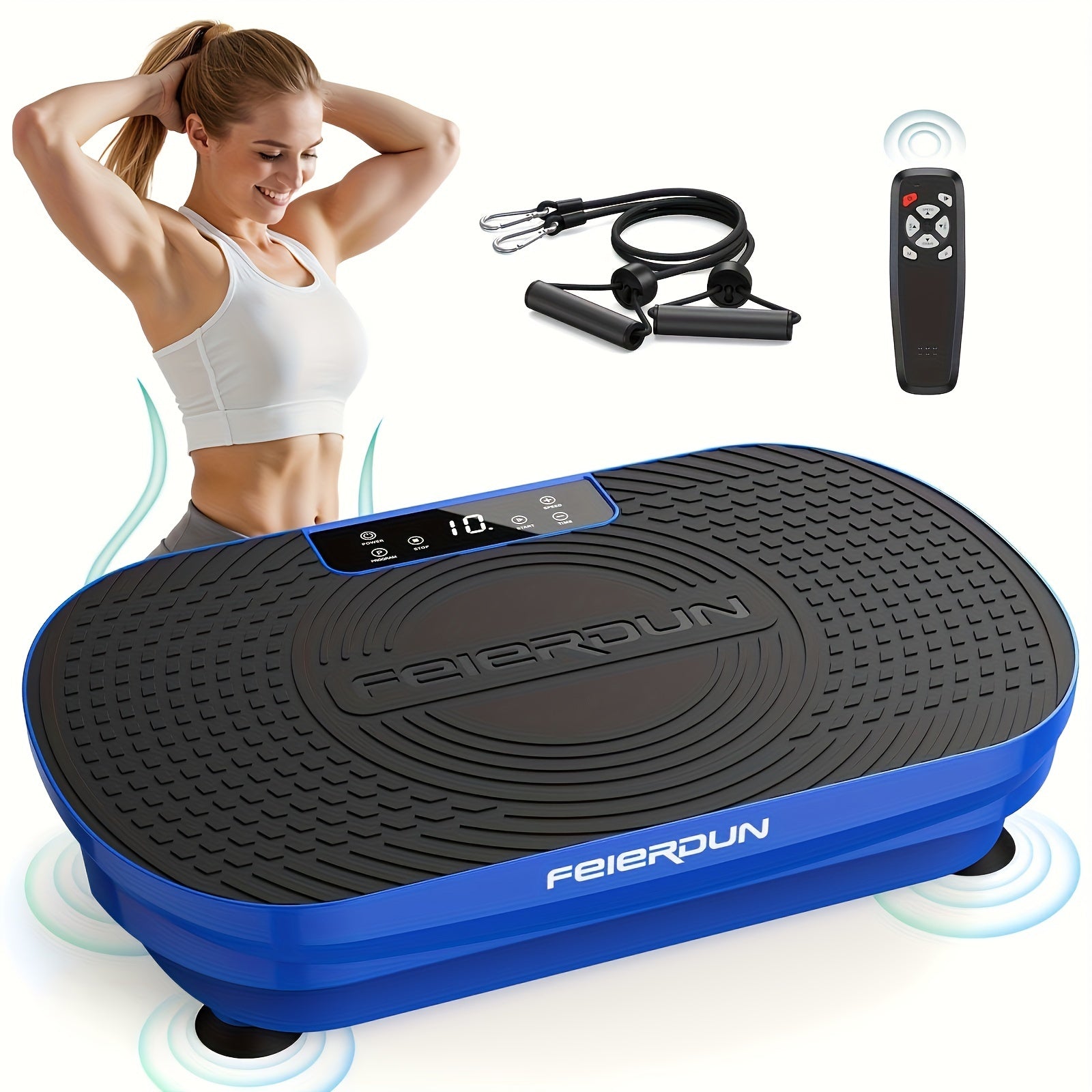 Vibration Plate Exercise Machine – Whole Body Toning & Lymphatic Support