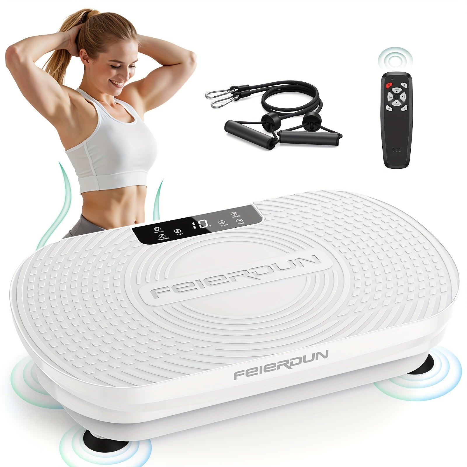 Vibration Plate Exercise Machine – Whole Body Toning & Lymphatic Support