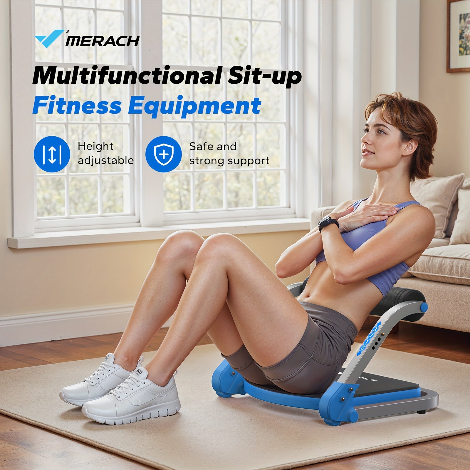 MERACH Multifunctional Abdominal Trainer for Core & Waist Slimming