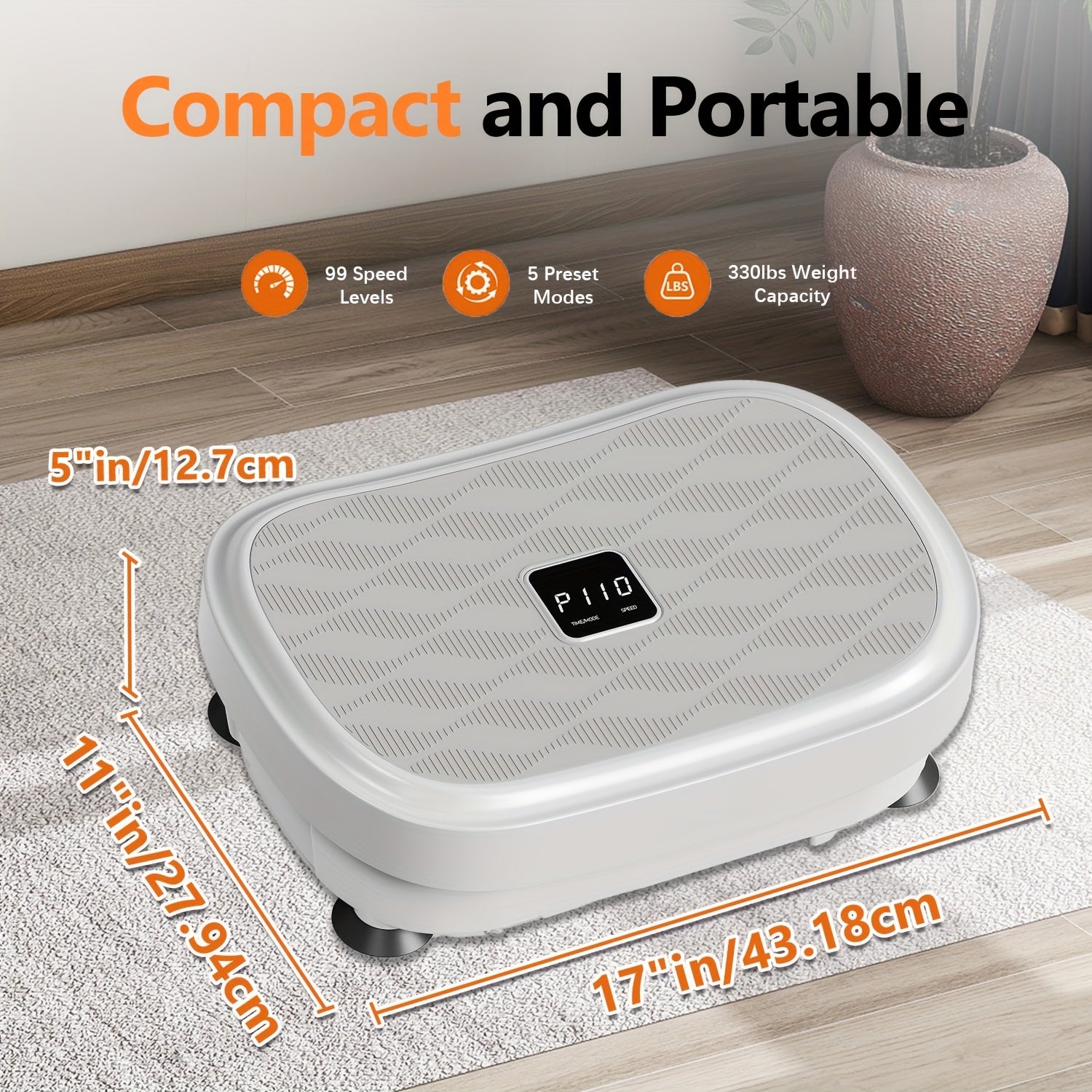 Vibration Plate Exercise Machine – Whole Body Toning & Lymphatic Support