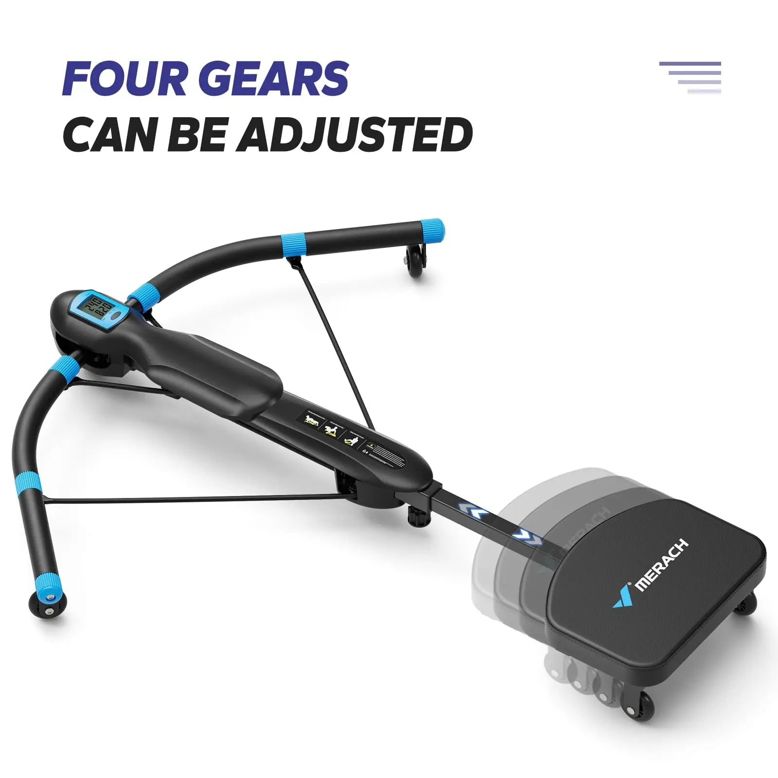 MERACH Core & Ab Training Dragonfly Machine with adjustable resistance and compact foldable design for home workouts