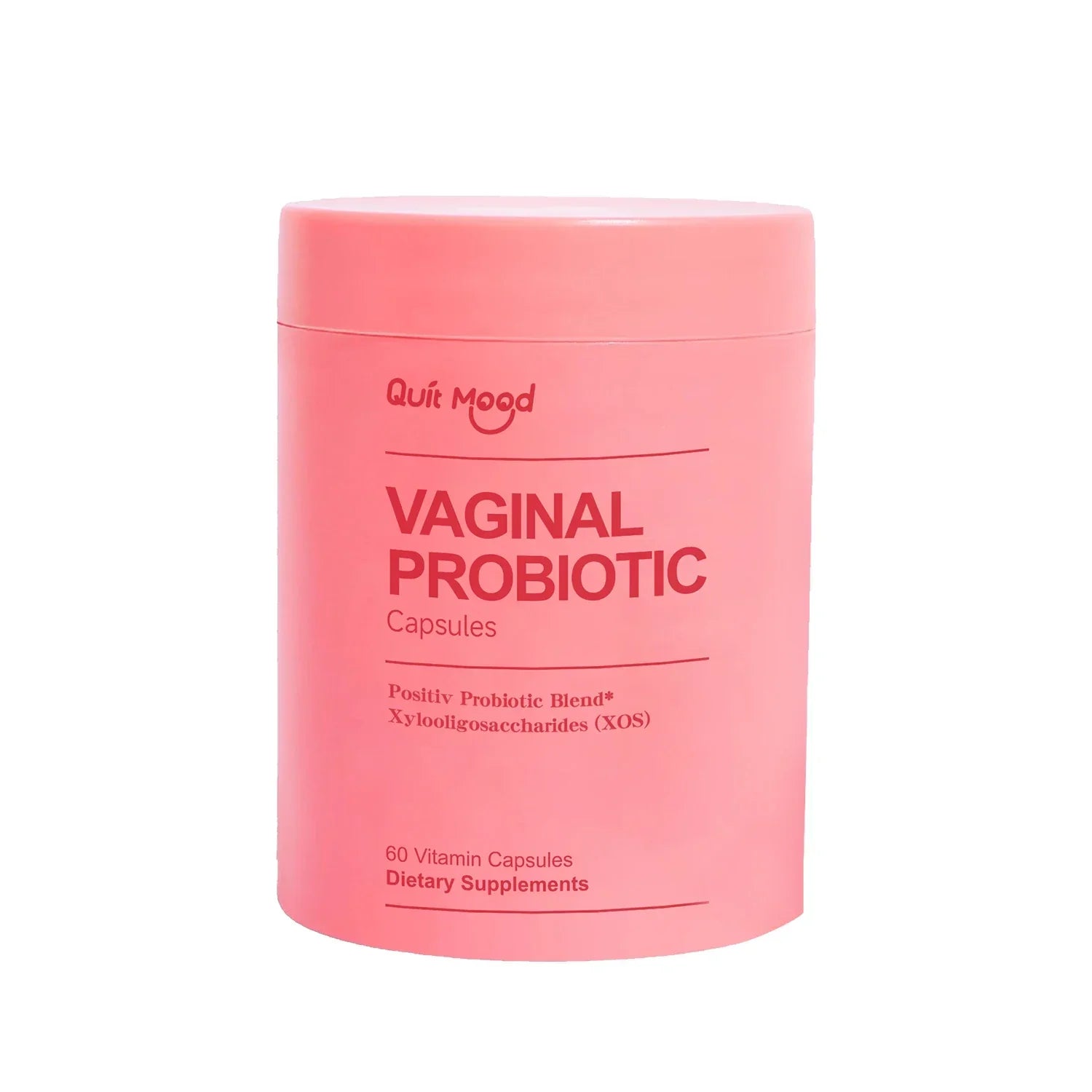 Quit Mood Probiotics for Women vaginal probiotic capsules for pH balance and digestive support