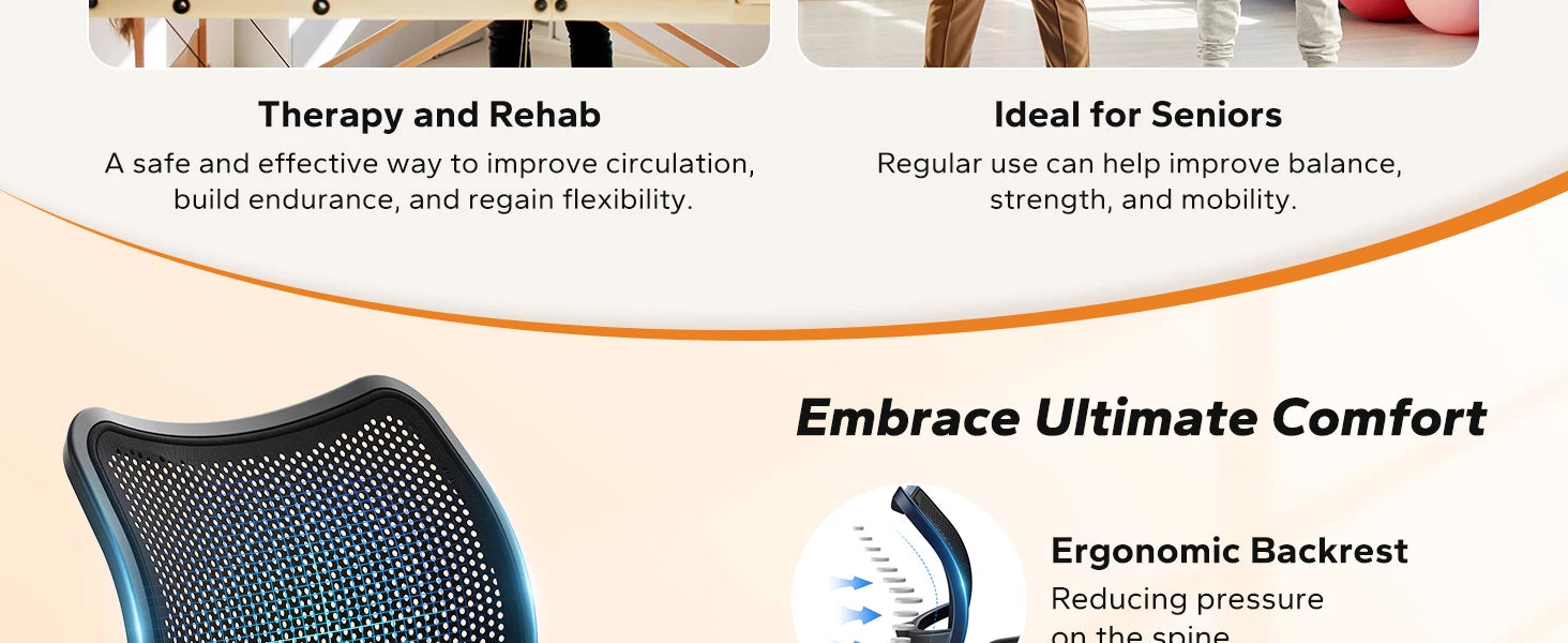 MERACH Recumbent Exercise Bike – High-End Home & Light Commercial Use