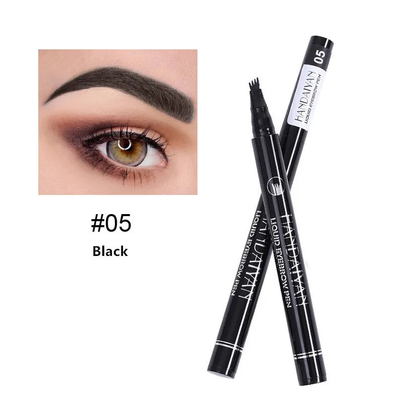 4D Microblading Eyebrow Pen with 4-Fork Tip: