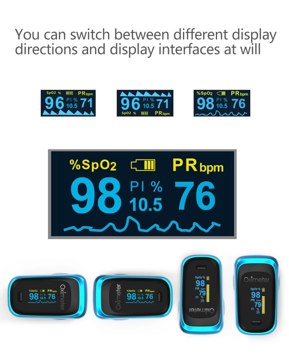 KIUZOU Finger Pulse Oximeter