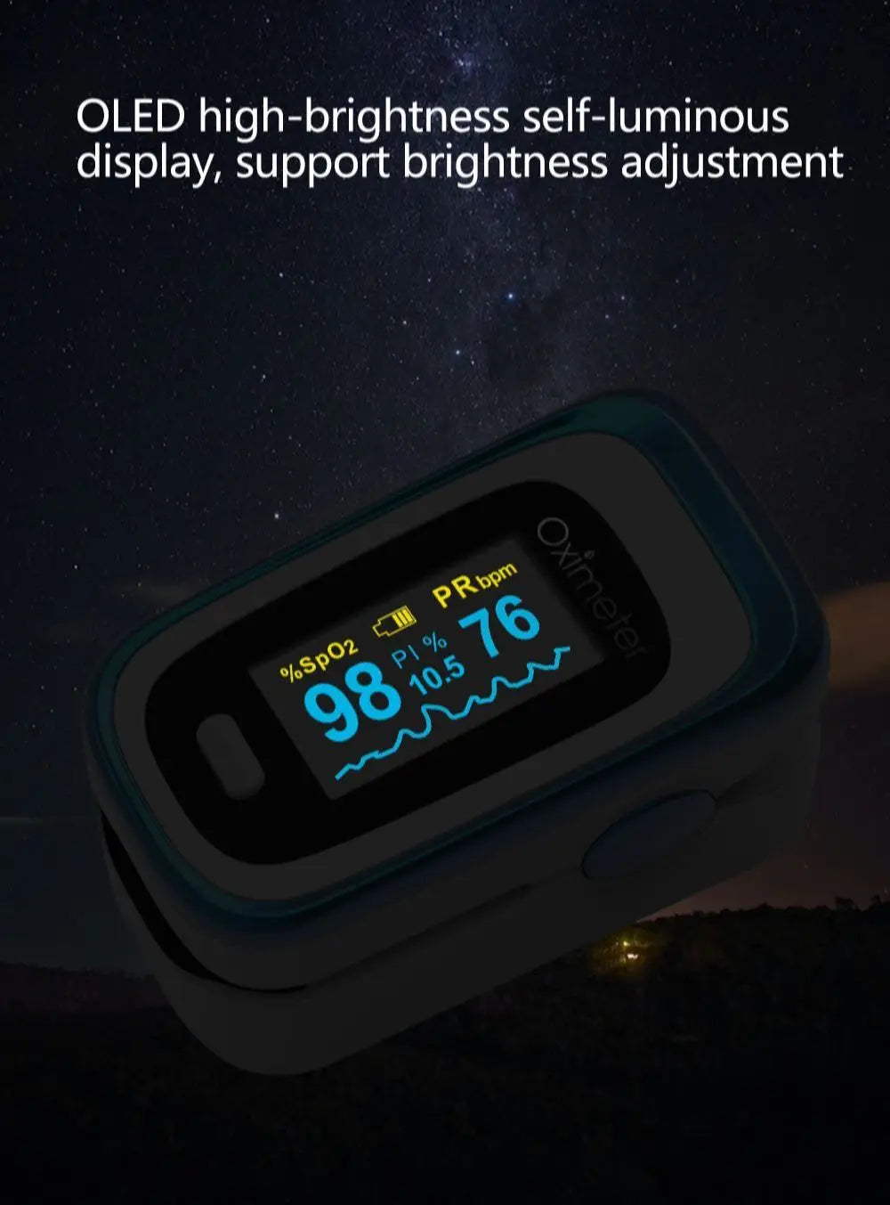 KIUZOU Finger Pulse Oximeter