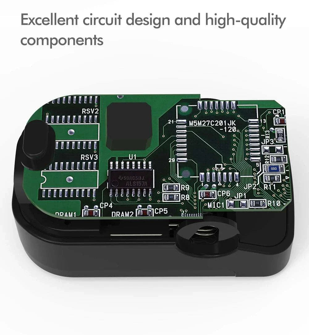 KIUZOU Finger Pulse Oximeter internal circuit board with high-quality components for accurate SPO2 and pulse rate monitoring