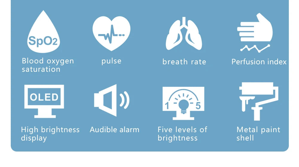KIUZOU Finger Pulse Oximeter