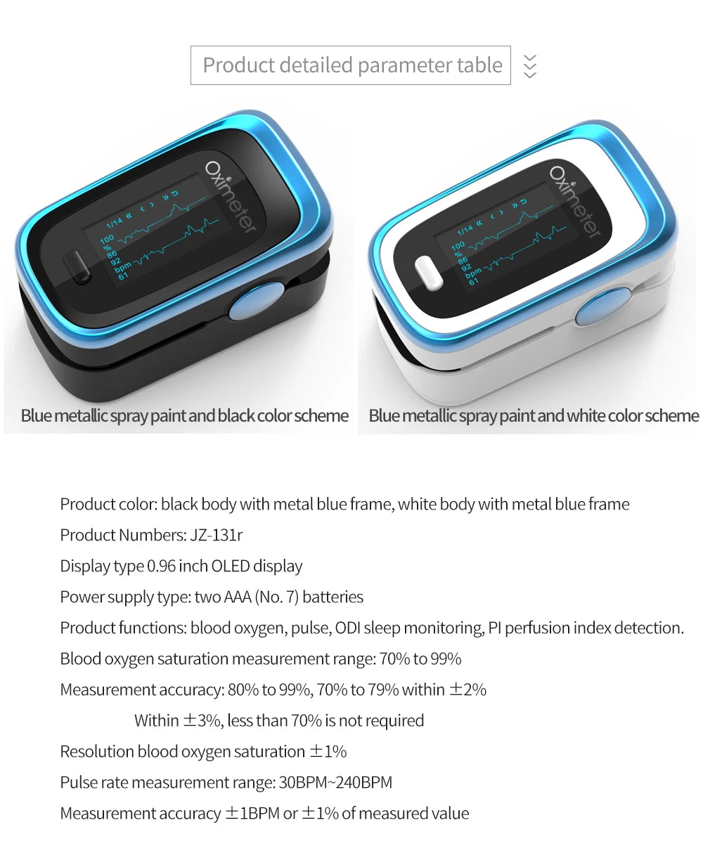 KIUZOU Finger Pulse Oximeter