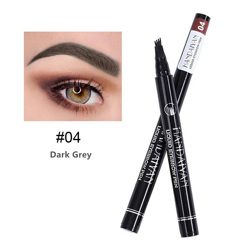 4D Microblading Eyebrow Pen with 4-Fork Tip: