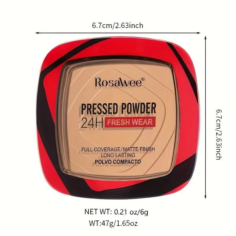 Pressed Powder Foundation with Puff Applicator