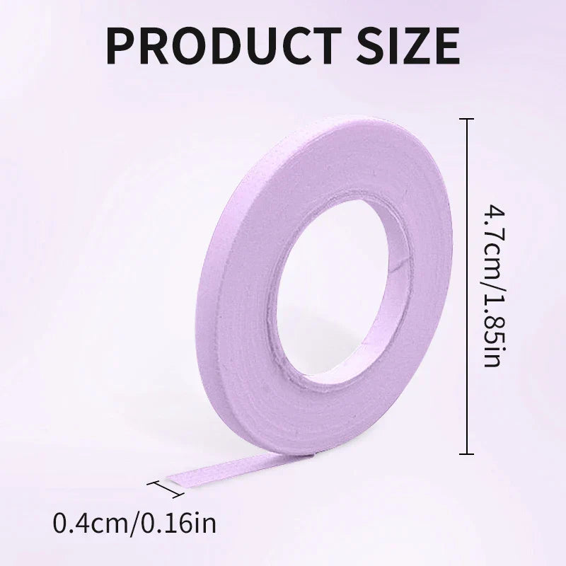 Micropore eyelash extension tape roll 0.4cm width gentle breathable tape for lash application