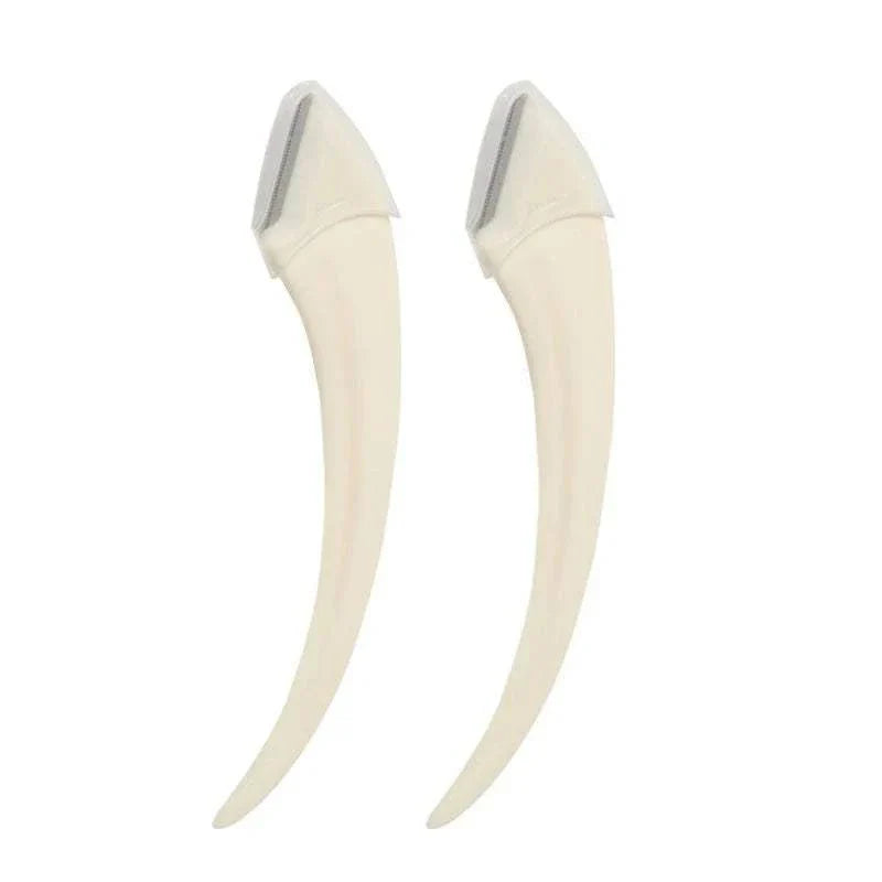 Karsyngirl Eyebrow Trimming Knife Set with precision blades and ergonomic handles for smooth, safe eyebrow grooming.