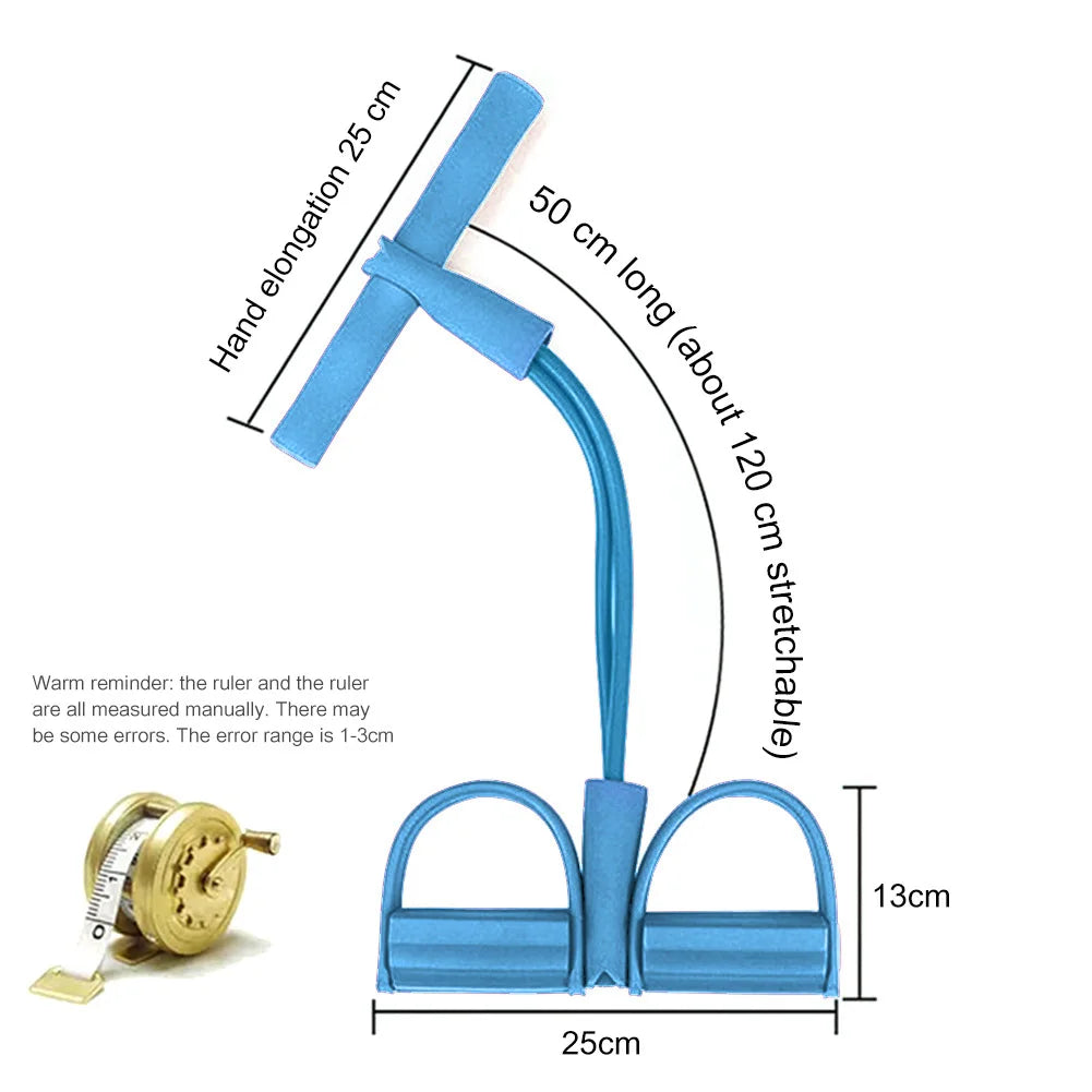 Pedal Pulling Resistance Band Sit-up Assistant:
