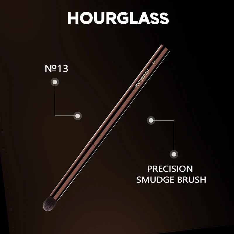 Hourglass Makeup Brush No.13 Precision Smudge Brush with ultra-soft fibers for eyeliner and shadow blending