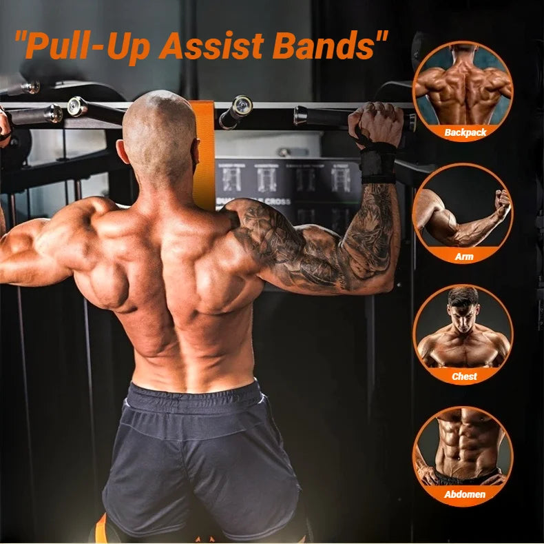 Pull Up Assistance Bands Set – Resistance Strap for Strength Training
