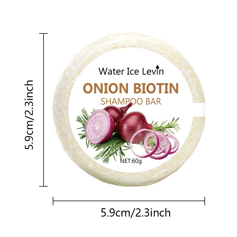 Onion and Biotin Shampoo Soap