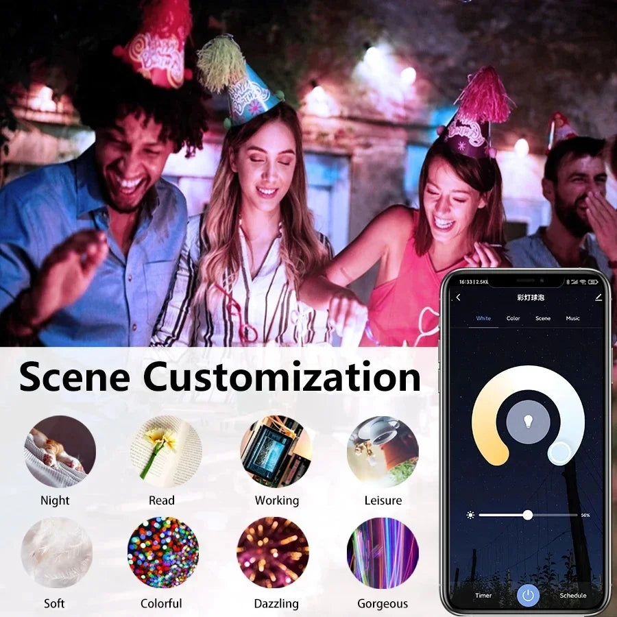LED Light RGB Lamp Spotlight: