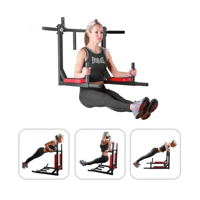 2026 Pull up Dip Station Outdoor Pull up Bar Power Tower for Wall