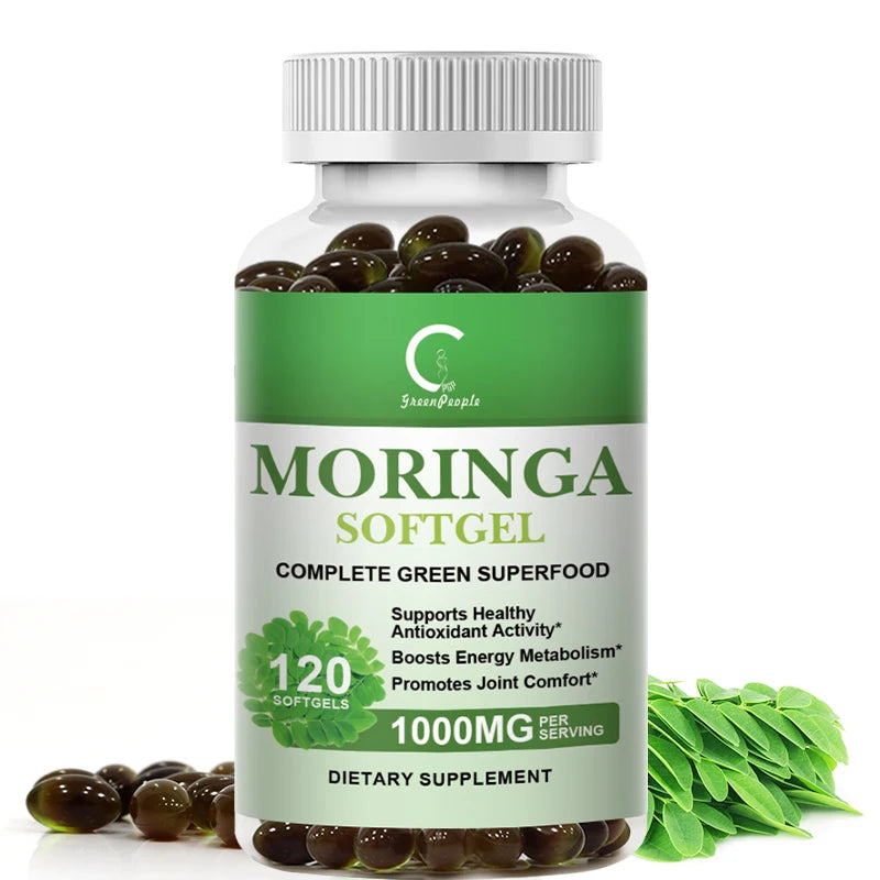 Organic Moringa Leaf Extract 1000mg