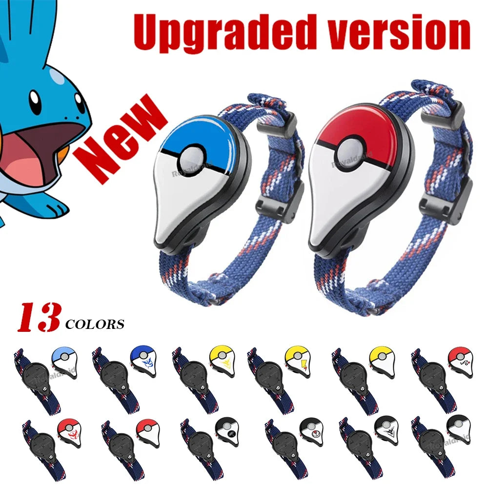 Auto Catch Smart Wristband Pogo Bluetooth wristband for hands-free Pokémon GO catching and spinning in multiple colors