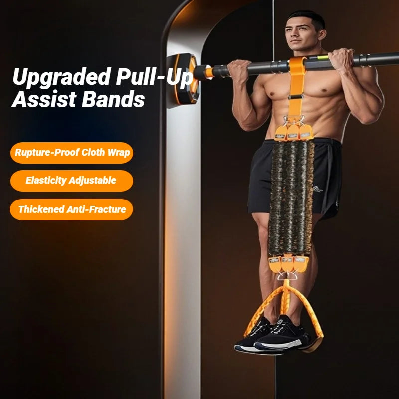 Pull Up Assistance Bands Set – Resistance Straps for Strength Training