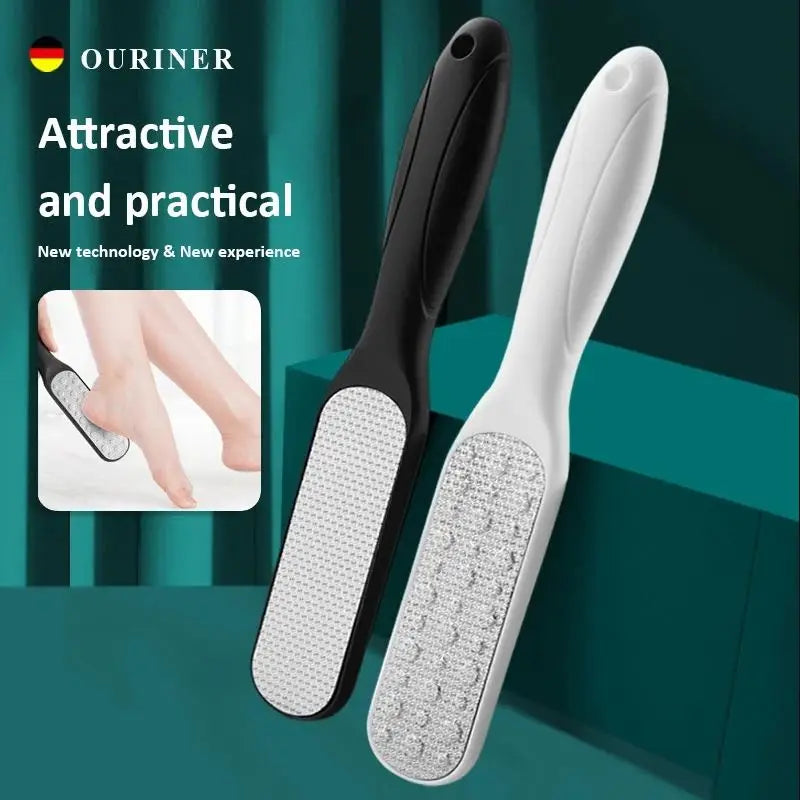 High-Quality 304 Stainless Steel Foot File – Double-Sided Callus Remover