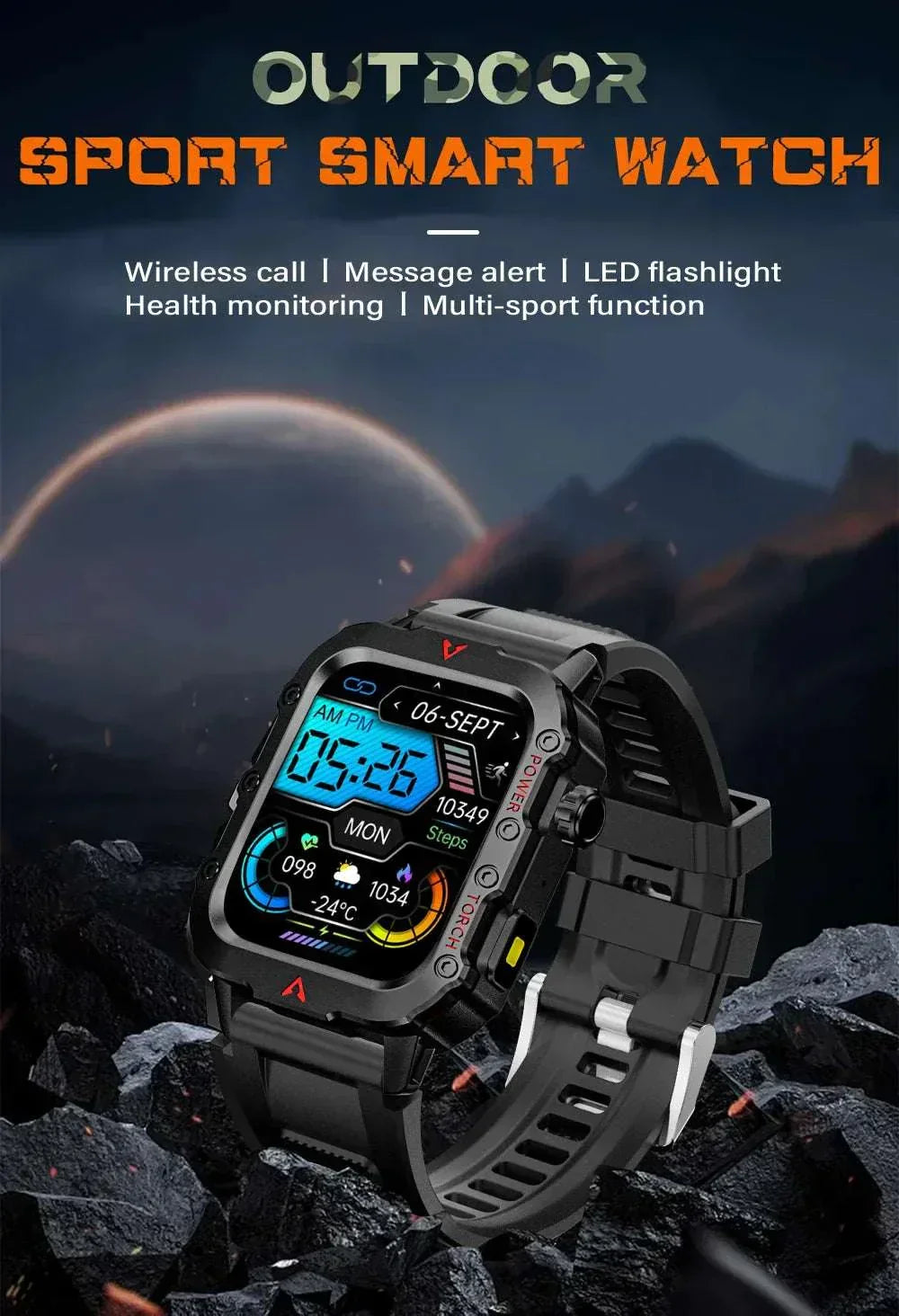Men Sports Smart Watch