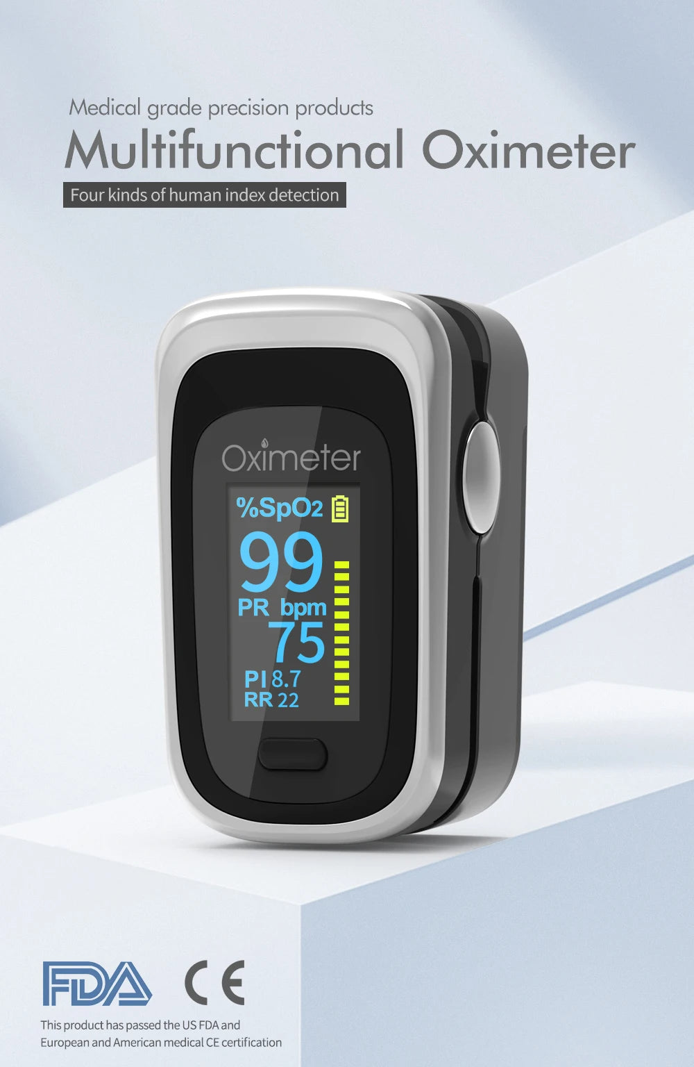 KIUZOU Finger Pulse Oximeter