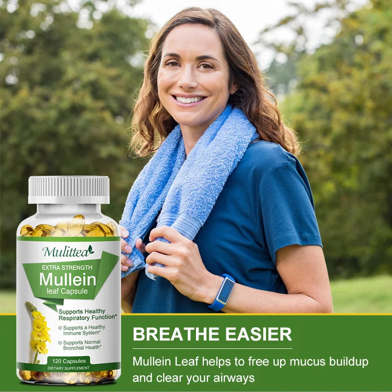Natural Mullein Leaf Capsules