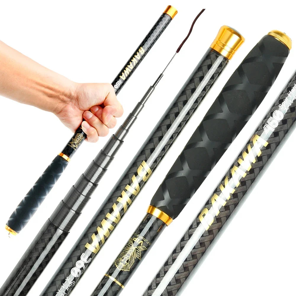 BAKAWA Ultralight Carbon Fishing Rods