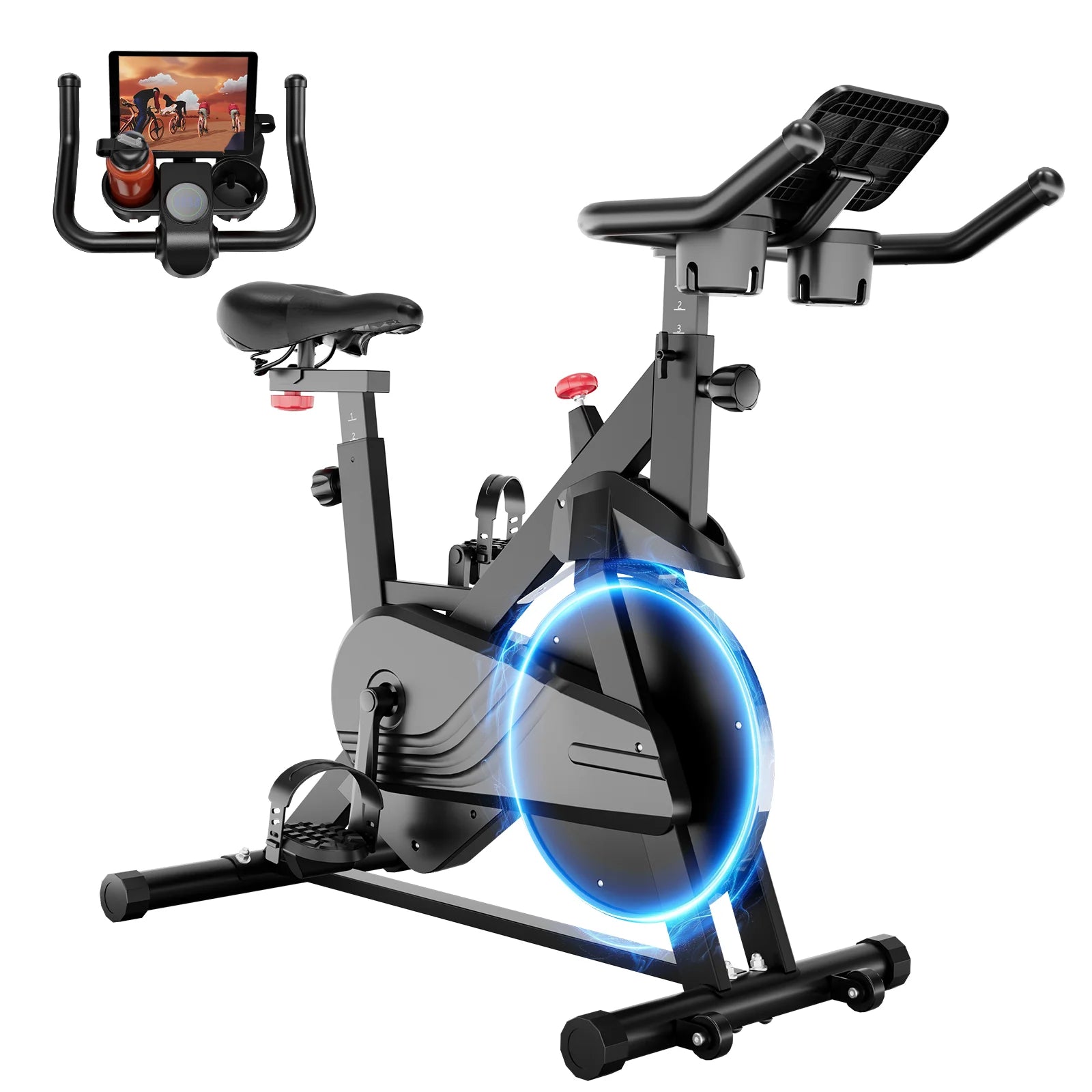 Superun Exercise Bike – 32-Level Magnetic Resistance for Home