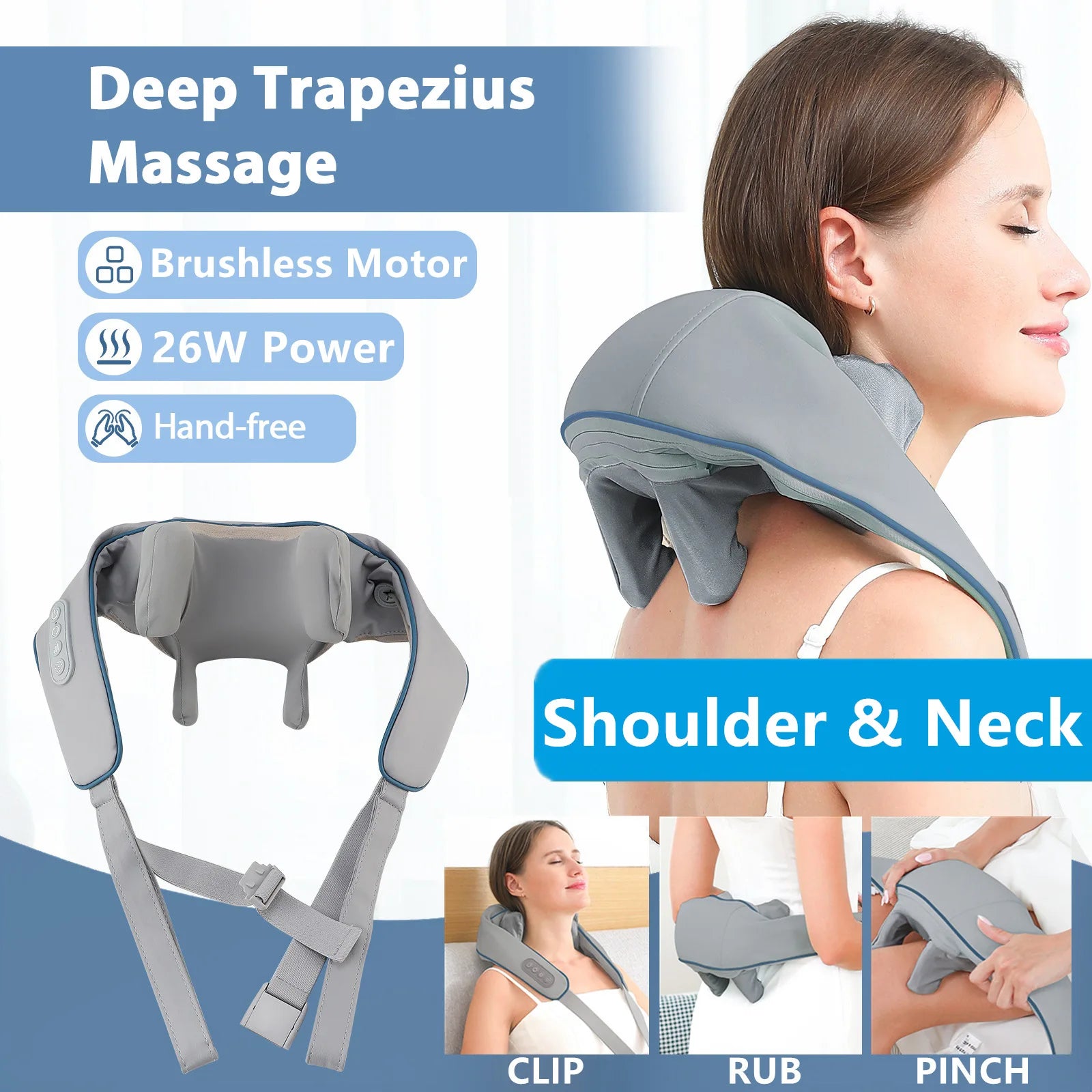 Wireless Neck Shoulder Massager