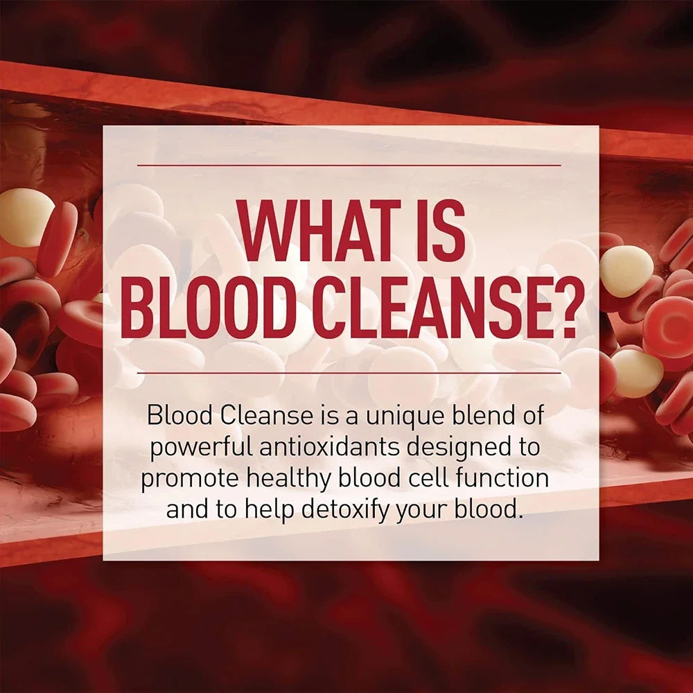 Vascular Cleansing Supplement promoting healthy blood flow, arterial flexibility, nutrient absorption, and cardiovascular wellness with natural detox ingredients.