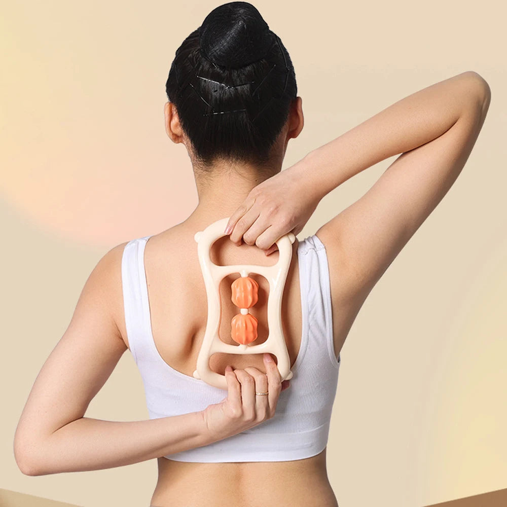 Round Massager Roller for Waist & Abdominal Muscles