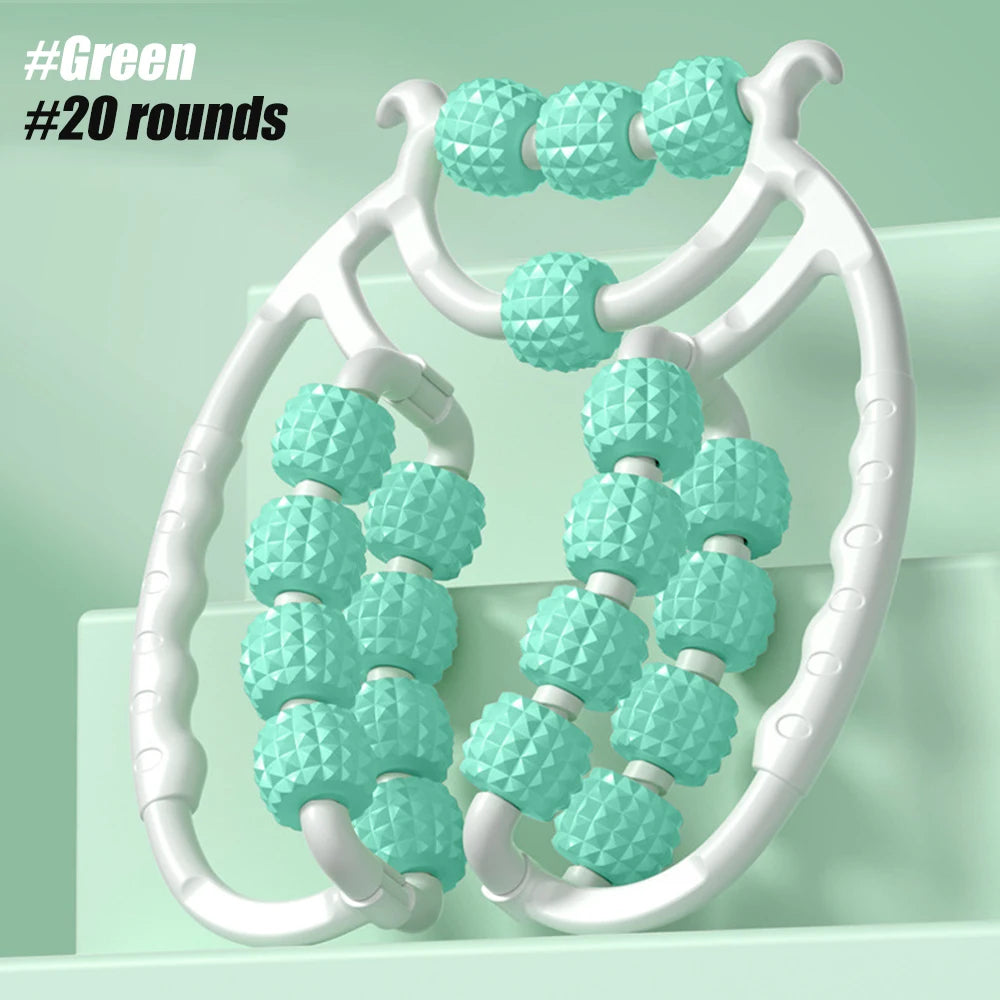 Round Massager Roller for Waist & Abdominal Muscles
