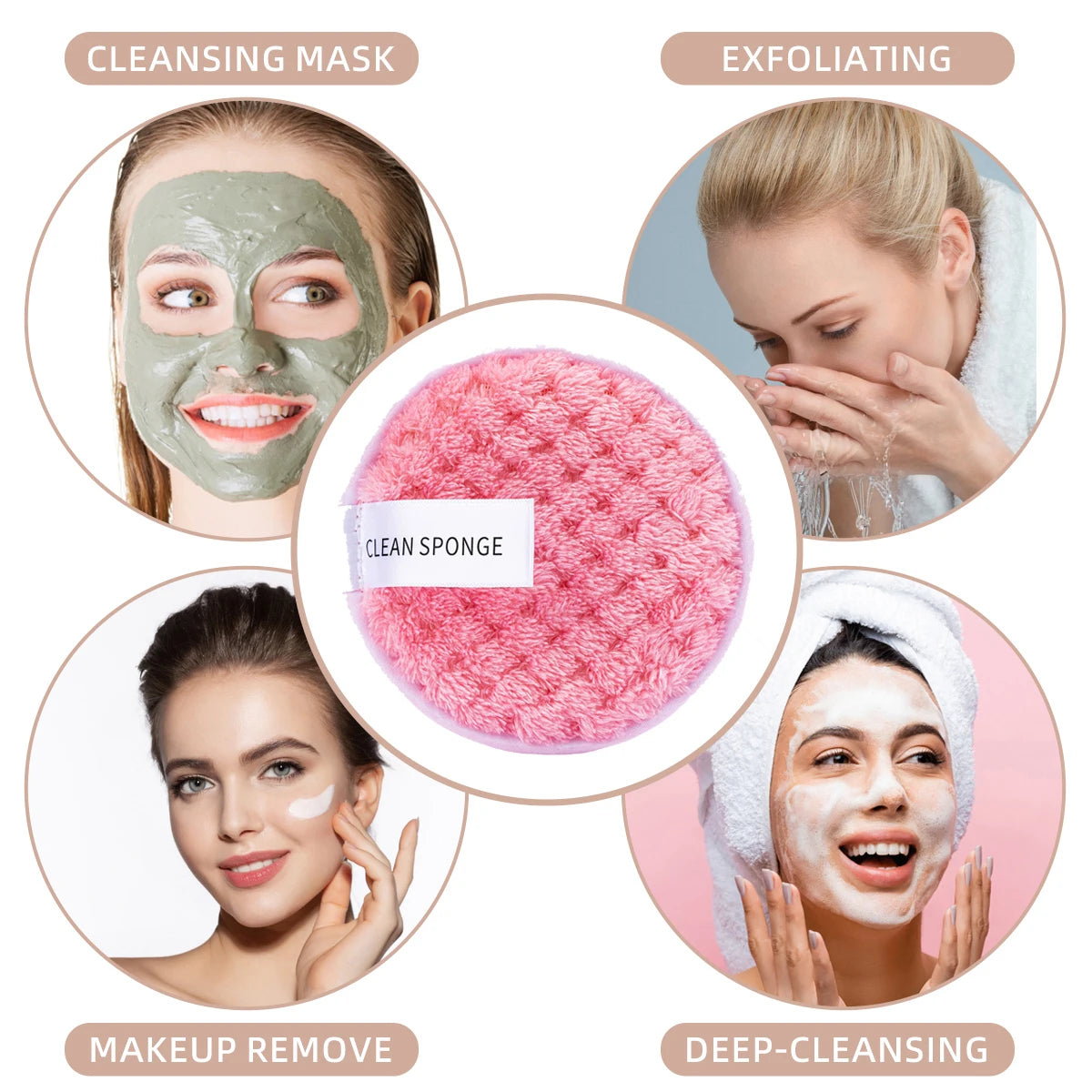 Complete Cosmetic Brush & Sponge Kit