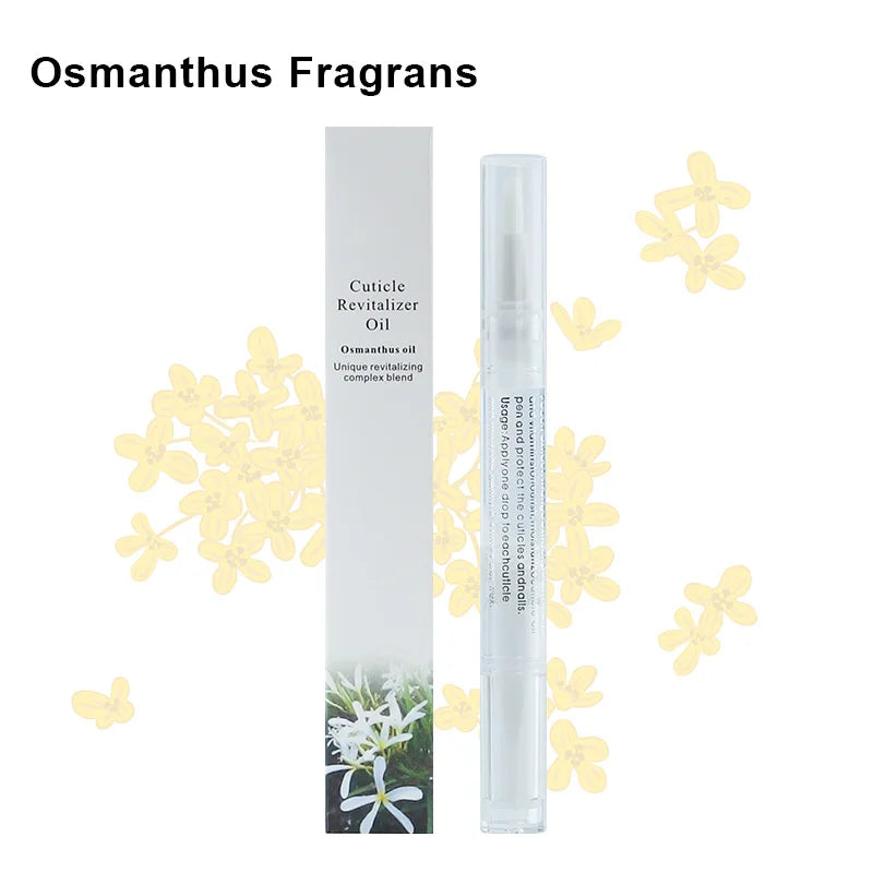40PCS Cuticle Oil Pen Set with Osmanthus Fragrance for nail nourishment and hydration