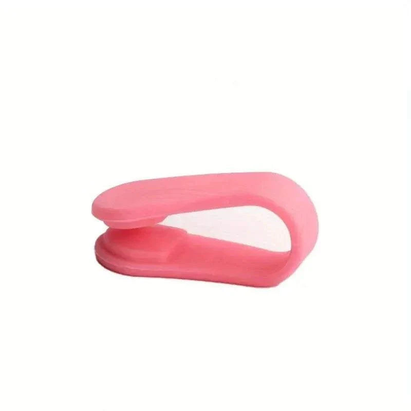 Pink Finger Joint Tiger Point Massage Clip for acupressure and blood circulation stimulation