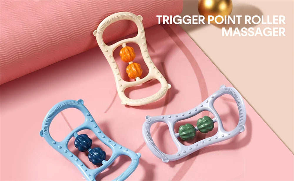 Round Massager Roller for Waist & Abdominal Muscles