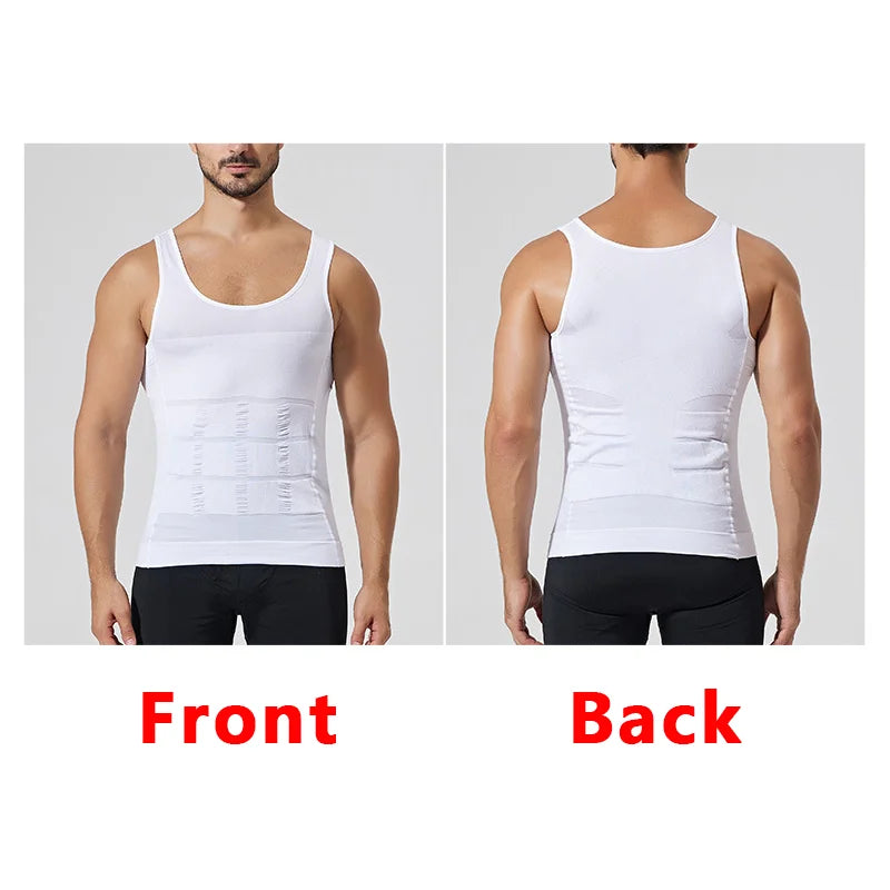 Men Body Shaper Slimming Compression Vest