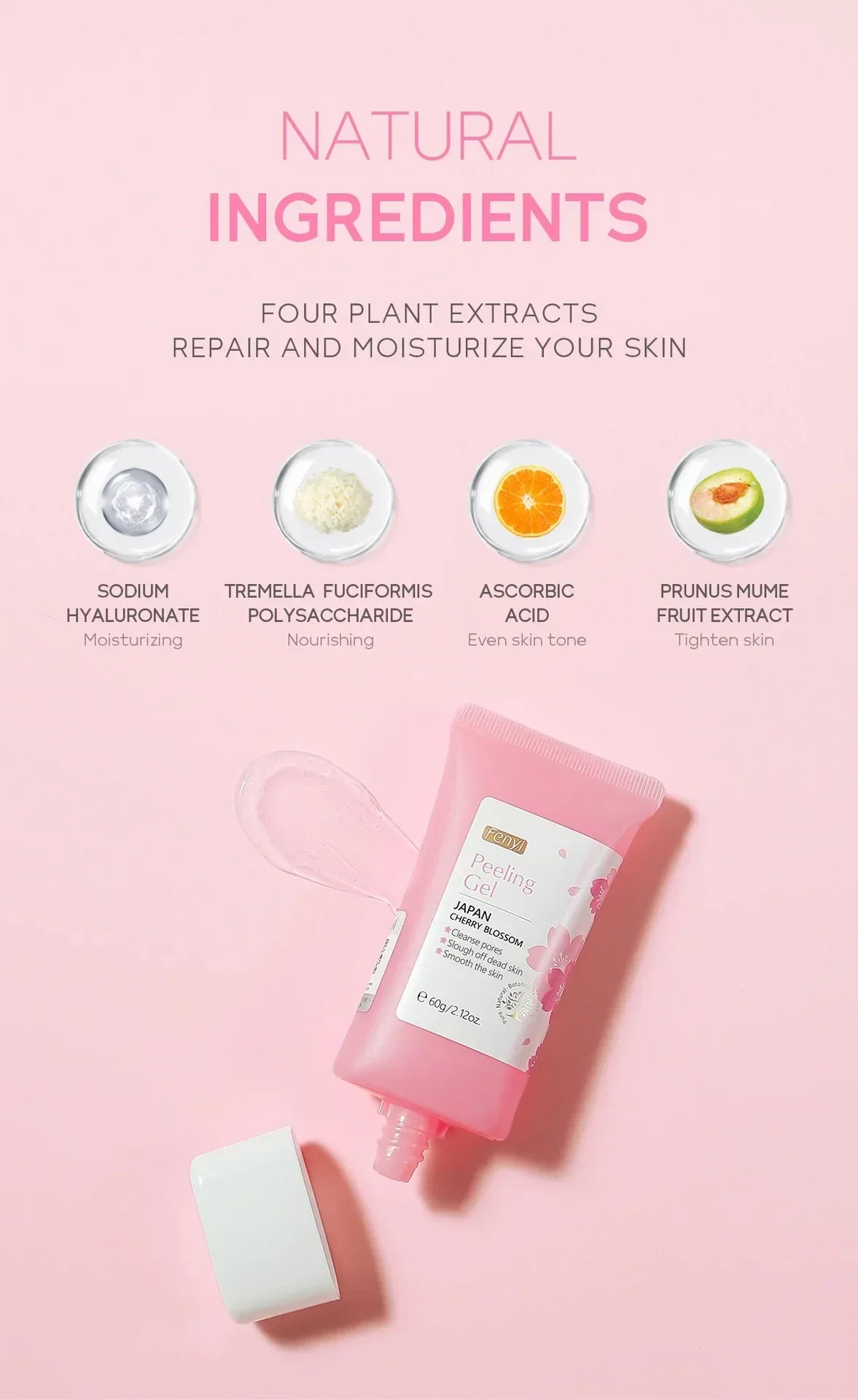 LAIKOU Face Gel with natural ingredients for moisturizing, nourishing, and skin tightening