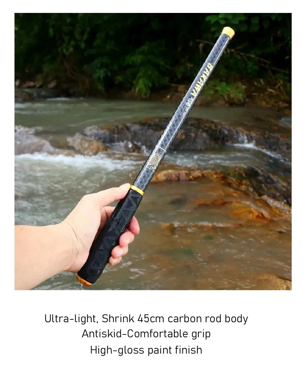 BAKAWA Ultralight Carbon Fishing Rods