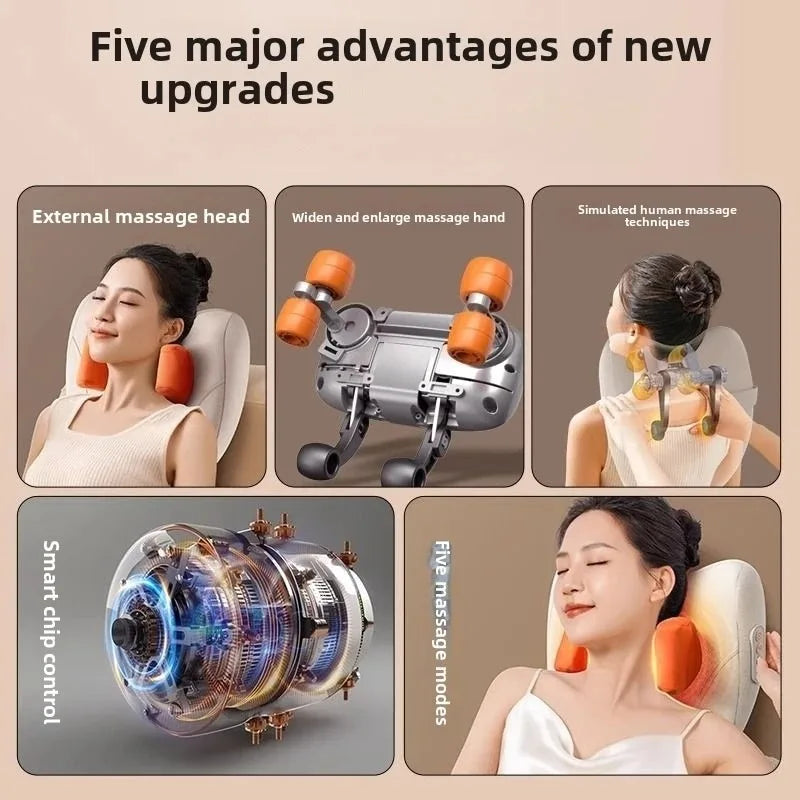 JAIYORL Trapezius Electric Massage Pillow