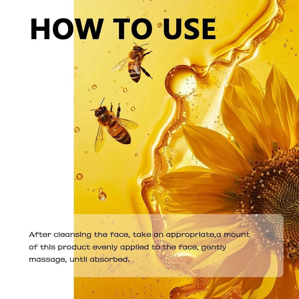 Bee venom wrinkle remover face cream with natural bee venom infusion, moisturizing, firming, and anti-aging properties.