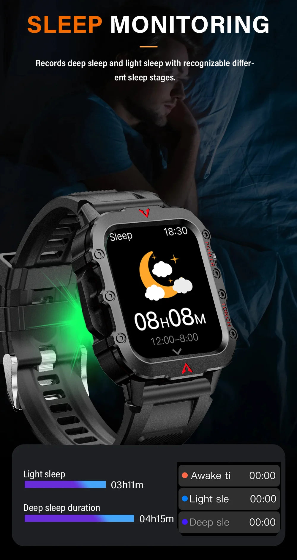 Men Sports Smart Watch